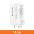 Bajaj Majesty Instant 3 Litre Geyser Vertical Water Heater White. 