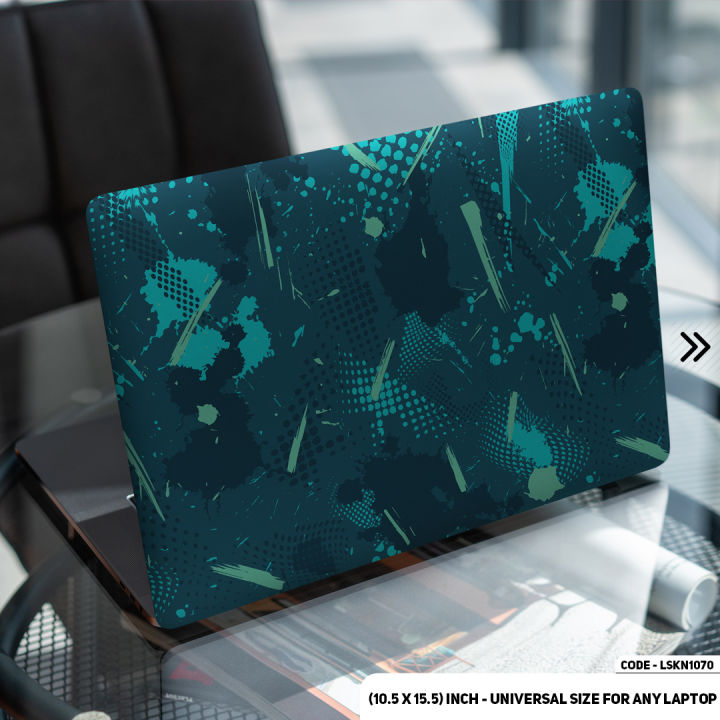 Abstract Art Laptop Sticker Waterproof Removable Laptop Skin For Any Kind of Laptop - (10.5X15.5 Inch) - LSKN1070 - DDecorator