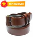 Artificial Leather Formal Belt for Men - Brown..