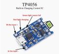 Micro USB 5V 1A TP4056 Lithium Battery Charger Module Charging Board With Protection Dual Functions 1A Li-ion for arduino. 