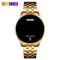 SKMEI Sports Fashion Touch Screen Stainless Steel Digital Waterproof Casual Watches for Men 1579. 