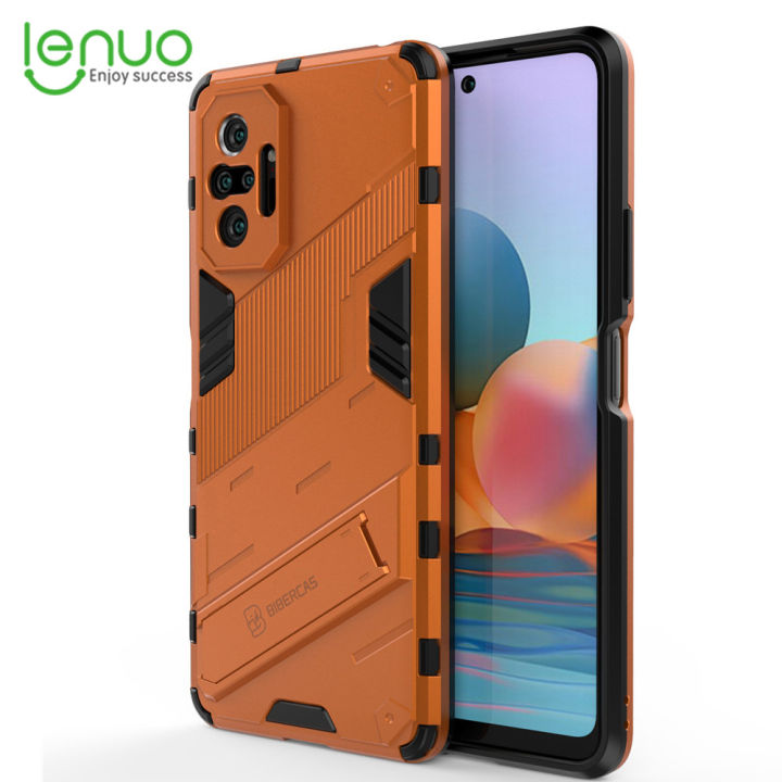 Lenuo%20Punk-Casing%20For%20Xiaomi%20Redmi%20Note%2010%20Pro%204G%20/%20Redmi%20Note%2010%20Pro%20Max%20Back%20Cover%20Eight-Color%20Anti-Fall%20And%20Anti-Slip%20Phone%20Bracket%20Lens%20Protection%20Cover%20Lovers%20Case%20-%20Image%202