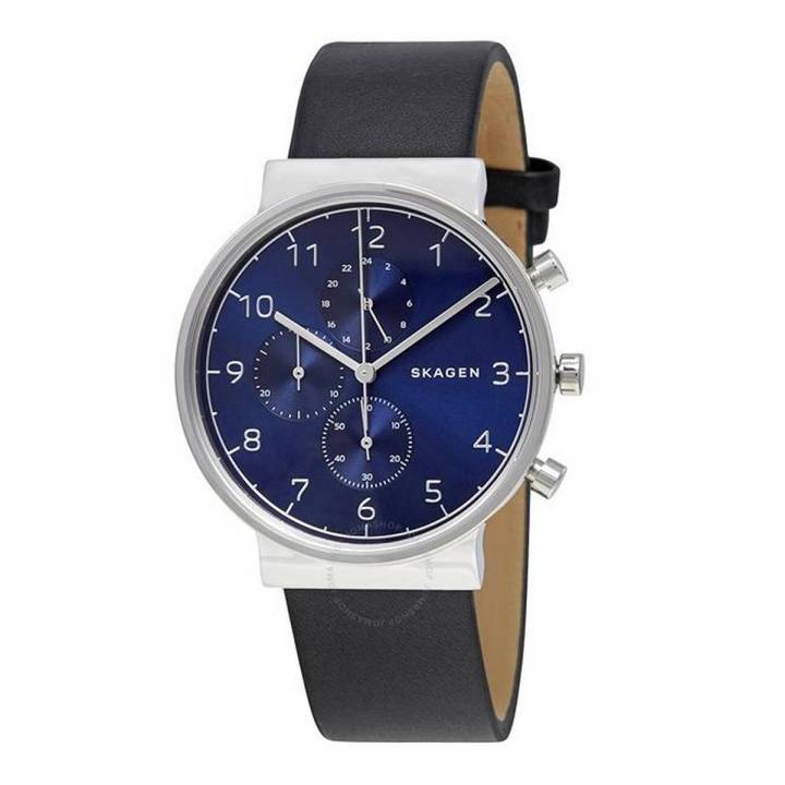 Skagen%20-%20Skw6417%20-%20Black%20Leather%20Chronograph%20Watch%20For%20Men%20-%20Image%202