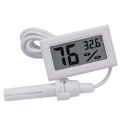 Digital LCD Mini Thermometer Hygrometer Fridge Freezer Temperature Humidity Meter - Portable Temperature Humidity Meter. 