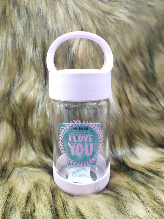 280Ml%20Outdoor%20Portable%20Glass%20Coffee%20Tea%20Water%20Bottle%20With%20Hand%20Strap%20Office%20Simple%20Style%20Fashion%20Star%20Bottle%20-%20Water%20Bottle%20-%20Image%204