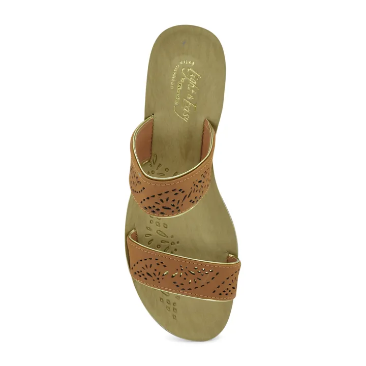 Light%20&%20Easy%20Brown%20Pu%20Synthetic%20Comfit%20Orchid%20Dual%20Strap%20Sandal%20For%20Women%20-%20Shoe%20For%20Women%20-%20Image%205