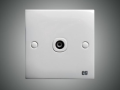 Energypac EG Series TV Dish Cable Satellite Socket Electrical Wall Television Switch. 