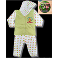 1 Piece Multicolour Comfortable Winter Baby hooddies Set for (0-08 months) by Khandakar Global's.. 