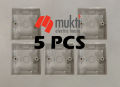 5Pcs One Gang PVC China Made MK Type White Junction Box for Electrical Premium Caliber Plastic Wall 1Gang Back 1 Box. 