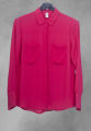 Magenta Georgette Women’s Casual Shirt.
