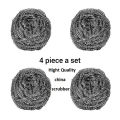 Metal Dish Wash Scrubber (4 Pcs). 