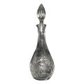 stunning vintage lead crystal glass stopper for drinking. 