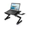Portable Laptop Stand Adjustable Laptop Table for Bed Couch Lap Top Desk with Mouse Pad.