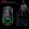 HXSJ J900 USB Wired Gaming Mouse RGB Gaming Mouse with 6 Adjustable DPI Ergonomic Design for Desktop La-ptop Black.