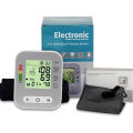 Electronic digital blood pressure monitor sphygmomanometer. 
