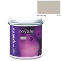 Asian Paints Royale Luxury Silk Emulsion Glitter (Silver) - Nickel Grey - 4L.