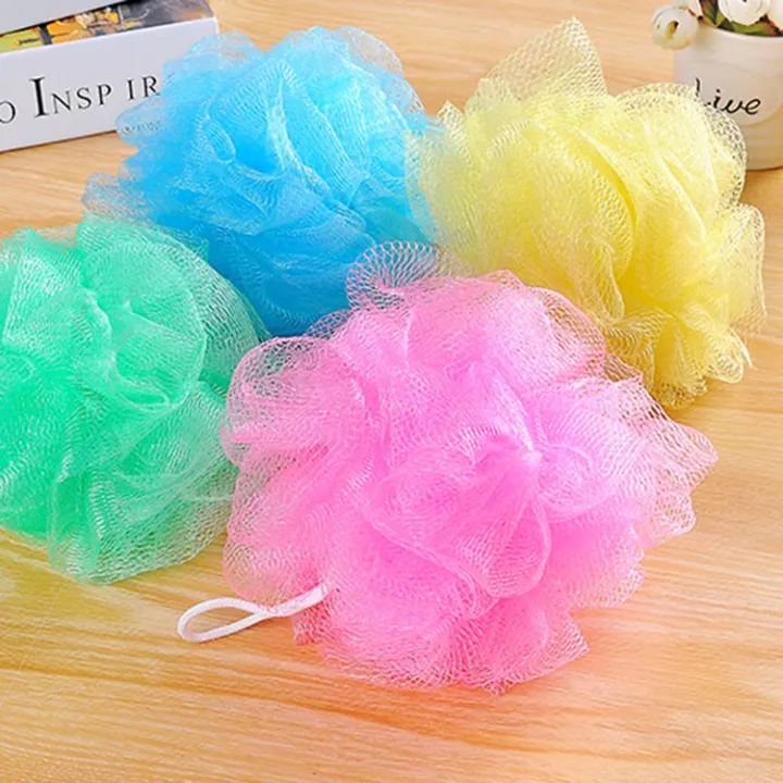 Bath%20Ball%20Loofah%20For%20Washing%20Body%20Skin%20Cleaner%20Foaming%20Sponge%20Exfoliating%20Soft%20Shower%20Mesh%20Cleaning%20Brush%20Wash%20Puff%20Net%20Flower%20For%20Kids%20Baby%20Women%20Men%20-%20Image%203