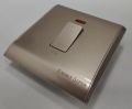 Energy Super 20A Gold DP Geyser Switch Socket Prime Caliber Electrical Wall Power with Indicator. 