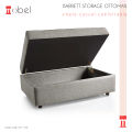 BARRETT STORAGE OTTOMAN. 