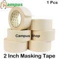 Masking Tape 0.5inche 3pcs , 1inche 2pc , 1.5inche 1pc , 2 inche 1pc. 