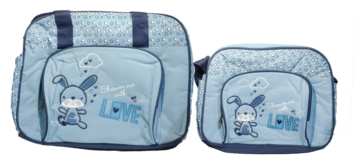 Baby Bag Set Blue (For newborn babies, for Carrying babies’ diapers, feeders, clothes & other stuff)