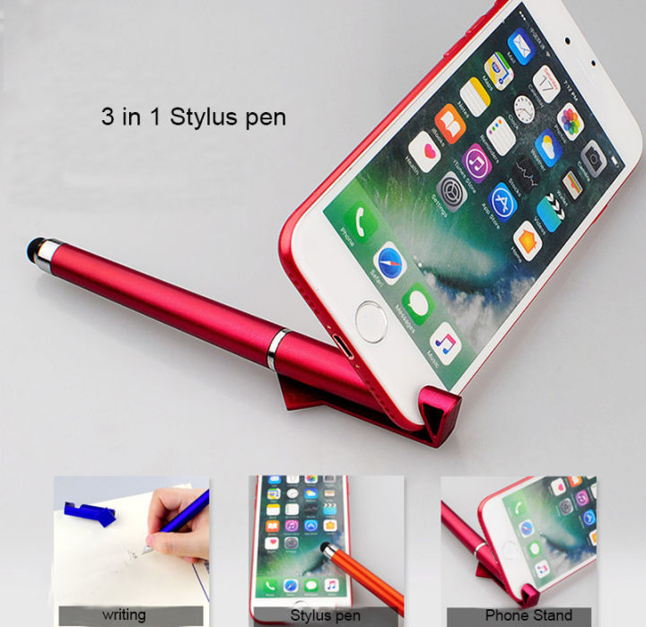 Combo%205-PCS%20Universal%203%20in%201%20Capacitive%20Stylus%20Pen%20with%20Mobile%20Stand%20Holder,%20Writing%20Pen,%20Capacitive%20Pen%20for%20Mobile%20use,%20Compatible%20for%20Android%20Touch%20Screen%20-%20Image%204