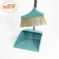 long handled dustpan with brush set Broom Dustpan Suit Combination Household Fold Lazy Sweep The Floor Sweeping.