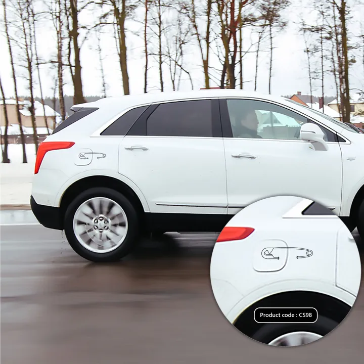 Pin Stylish Car Sticker For Car Decoration Vinyl Decals Removable Car Bumper Stickers - CS98 - Neo Print - Minimalistic Sophistication