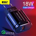 18W Quick Charger QC3.0 USB Charger EU US Wall Mobile Phone Charger Adapter for iPhone 11 XS MAX Fast Charging for Samsung. 
