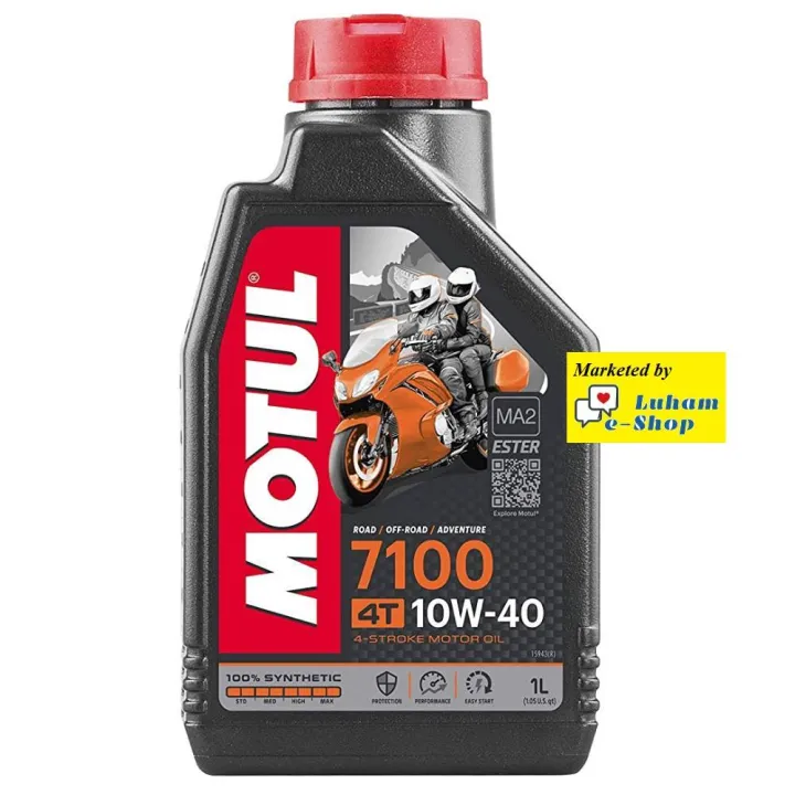 Motul%207100%2010W40%20100%25%20Synthetic%20Motorcycle%20Engine%20Oil%20%E2%80%93%201%20L%20-%20Image%202