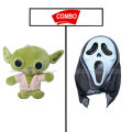 BABY YODA TEDDY WITH GHOST FACE false face COMBO PACK FOR YOUR KIDS. 