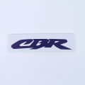 Motorcycle Nameplate PVC  Foam Board White Poster Board  --CBR Blue Colour. 