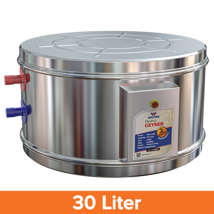 Walton geyser water heater (WG-C30L) 30 liter