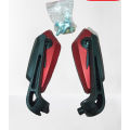 KOSO Looking glass for bike or motorcycle looking glass for all bike red 1 set. 