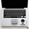 Breaking Bad TV Series Walter White - Heisenberg - Say My Name Laptop Skin & Laptop Sticker Waterproof Removable Sticker For Any Kind of Laptop - LS132 - Sticker Buster. 