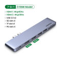 UGREEN USB C Hub for MacBook Pro USB 3.0 Splitter Adapter USB Type C to 4K HDMI, Thunderbolt 3 100W Power Delivery, 3 USB 3.0 Port Adapter Dock Station for MacBook Air 2020 2019 2018, MacBook Pro 2019 2018 2017. 