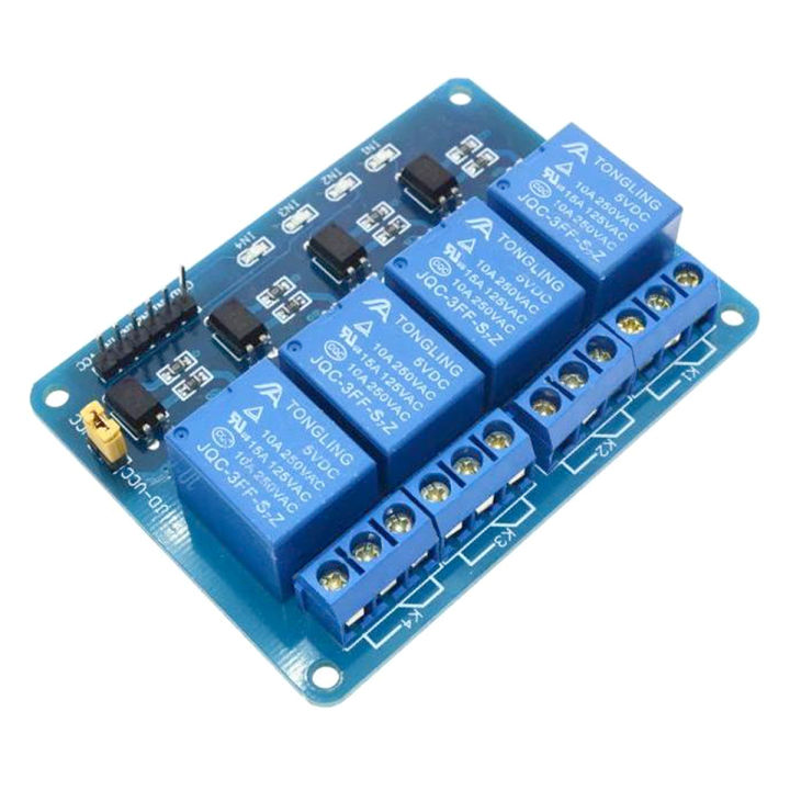 4 channel 5V Relay module 10A 250V AC for Arduino