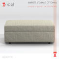 BARRETT STORAGE OTTOMAN. 