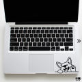 Baby Husky Waving Laptop Skin For Any Kind of Laptop Waterproof Removable Laptop Stickers - LS155 - Upsticker. 