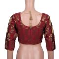 Stylish Addition - Indian Katan Blouse With Inner Falls Best Qualityfull & Comfortable Blouse For Women - Sustainable Choice.