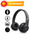 P47 Wireless Bluetooth Over-the-Ear Headphone with SD Card Slot. 