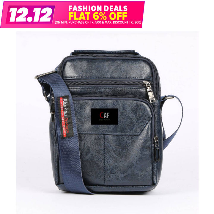 Medium Size Premium Official cross body bag Premium cross body bag for men Official Messenger Bag Bike Rider Crossbody Bag Pu Leather Bag Shoulder Diagonal Package Handbag Bag For Men cross body shoulder bag for men