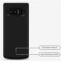 Galaxy Note 8 Battery Case 6500mAh External Battery Portable Charger - Black. 