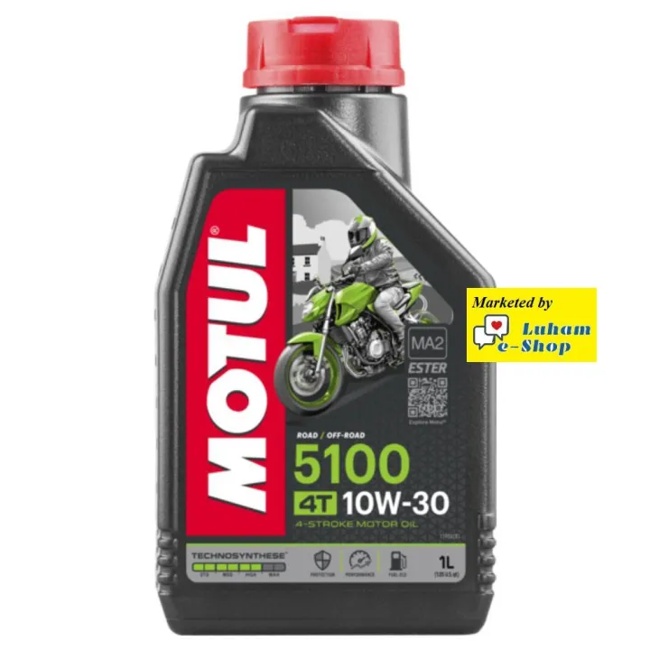 Motul%205100%2010W30%204-Stroke%20Motorcycle%20Engine%20Oil%20%E2%80%93%201%20L%20-%20Image%202