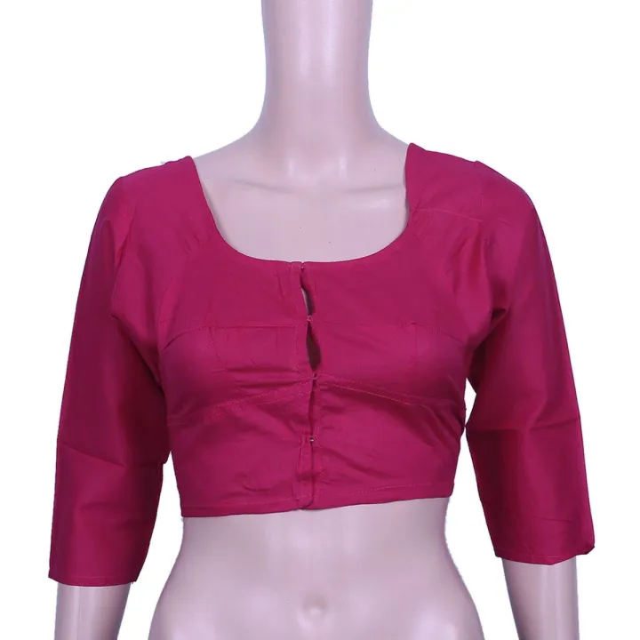 Cotton%20Sharee%20Blouse%20Bra%20Cut%20For%20Women%20Best%20Quality%20Good%20Stitching%2001%20pcs%20-%20Image%209