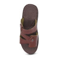 Bata Maroon Color Sandal for Men. 