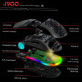 HXSJ J900 USB Wired Gaming Mouse RGB Gaming Mouse with 6 Adjustable DPI Ergonomic Design for Desktop La-ptop Black.