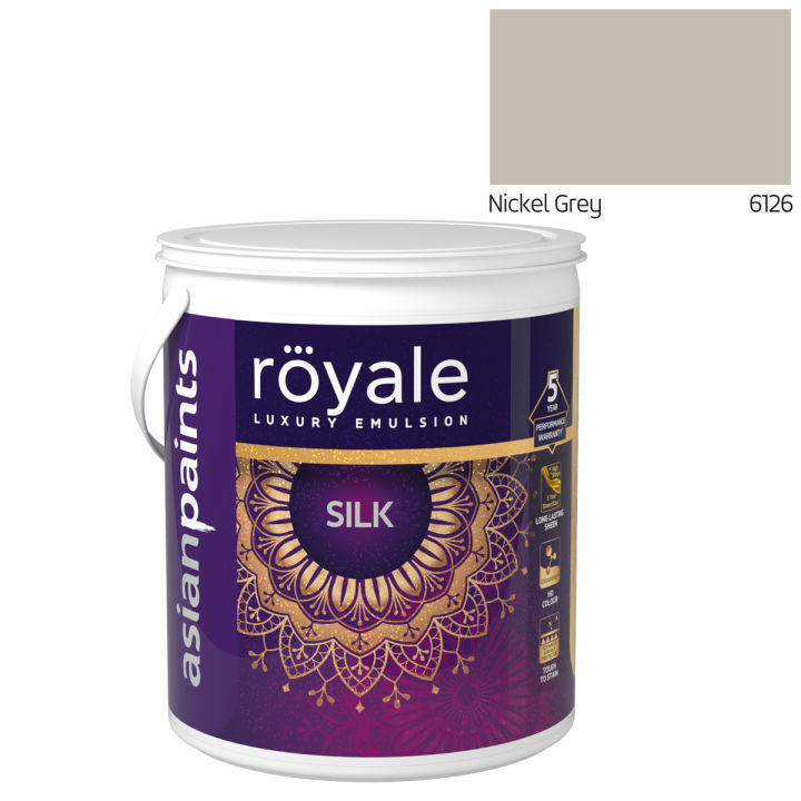 Royale Luxury Emulsion Silk - Nickel Grey
