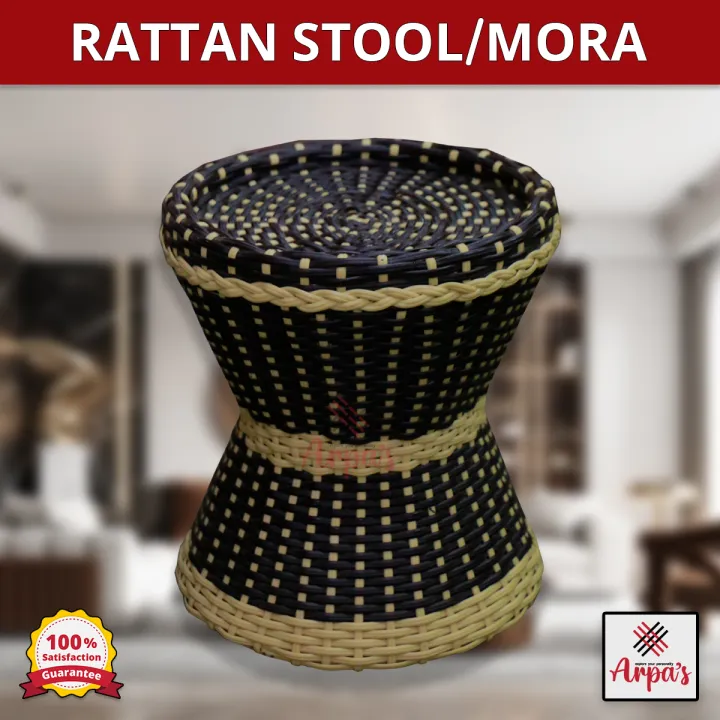 Export%20Quality%20Artificial%20Cane%20Woven%20Stool/Mora%20%7C%20Suitable%20for%20Your%20Home%20&%20Office%20Decoration%20&%20Sitting%20-%20Image%204