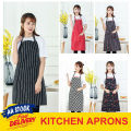 Multi Color Kitchen Apron High Quality & Washable.